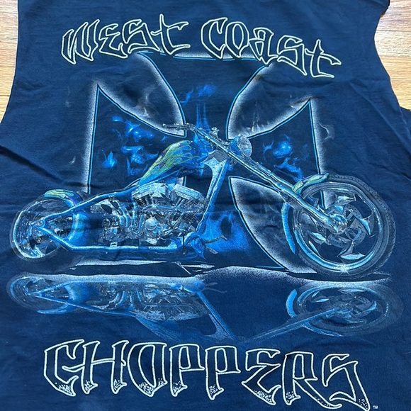 Vintage Jesse Who West Coast Choppers / Shirt Made Tank / Distressed - Picture 6 of 9